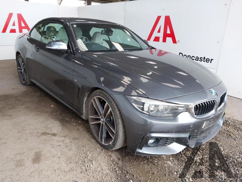 2018 BMW 4 SERIES 420D M SPORT 1995cc TURBO DIESEL AUTOMATIC 2 DOOR CONVERTIBLE