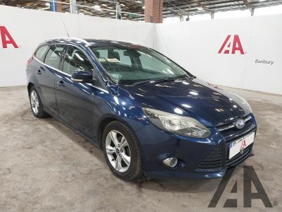 2013 FORD FOCUS ZETEC ECONETIC TDCI 1560cc TURBO DIESEL MANUAL 6 Speed 5 DOOR ESTATE
