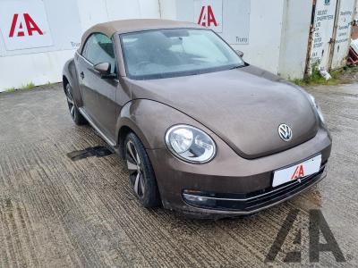 Image of 2015 VOLKSWAGEN BEETLE DESIGN TSI BLUEMOTION TECHNOLO 1197cc TURBO PETROL SEMI AUTO 7 Speed 3 DOOR CONVERTIBLE