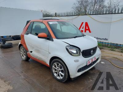 Image of 2018 SMART FORTWO CABRIO PASSION T 898cc TURBO PETROL SEMI AUTO 2 DOOR CONVERTIBLE