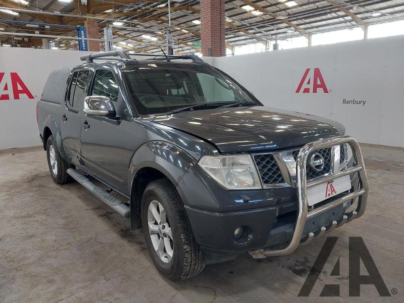 2010 NISSAN NAVARA DCI TEKNA 4X4 DCB 2488cc TURBO DIESEL AUTOMATIC 5 Speed PICK UP