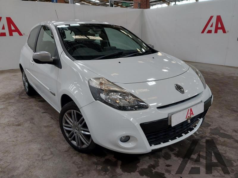 2012 RENAULT CLIO DYNAMIQUE TOMTOM 16V 1149cc PETROL MANUAL 5 Speed 3 DOOR HATCHBACK