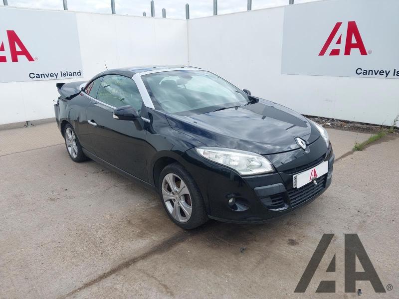 2011 RENAULT MEGANE DYNAMIQUE TOMTOM VVT 1598cc PETROL MANUAL 6 Speed 2 DOOR CONVERTIBLE
