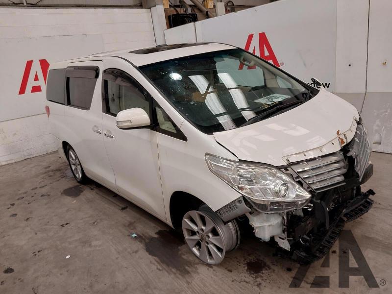 2009 TOYOTA ALPHARD/VELLFIRE IMPORT X Z 3456cc PETROL AUTOMATIC 5 DOOR MPV