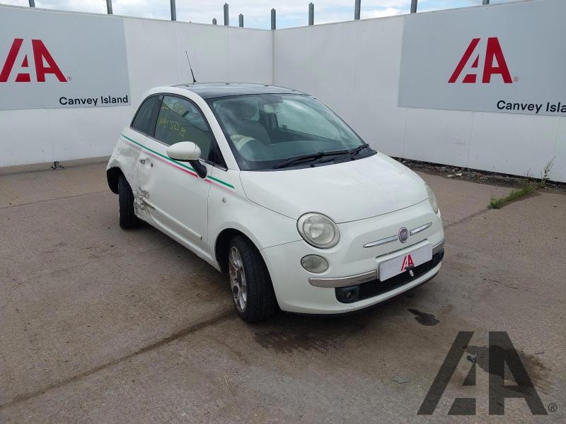 2011 FIAT 500 LOUNGE 1242cc PETROL MANUAL 3 DOOR HATCHBACK