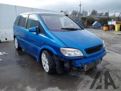 Image of 2002 VAUXHALL ZAFIRA GSI 1998cc TURBO PETROL MANUAL 5 Speed 5 DOOR MPV