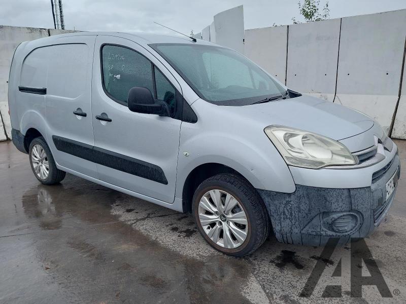 2013 CITROEN BERLINGO 750 LX L2 HDI 1560cc TURBO DIESEL MANUAL 5 Speed PANEL VAN