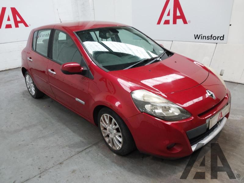 2011 RENAULT CLIO DYNAMIQUE TOMTOM 16V 1149cc PETROL MANUAL 5 Speed 5 DOOR HATCHBACK