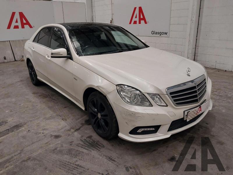 2012 MERCEDES E-CLASS E350 CDI BLUEEFFICIENCY S/S AV 2987cc TURBO DIESEL AUTOMATIC 4 DOOR SALOON