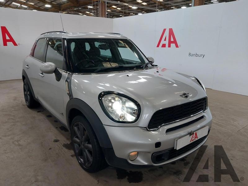 2011 MINI COUNTRYMAN COOPER S4 1598cc TURBO PETROL MANUAL 6 Speed 5 DOOR HATCHBACK