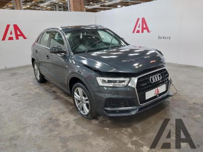 Image of 2018 AUDI Q3 TDI QUATTRO S LINE EDITION 1968cc TURBO DIESEL MANUAL 5 DOOR ESTATE
