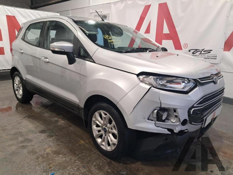 2017 FORD ECOSPORT ZETEC TDCI 1499cc TURBO DIESEL MANUAL 5 DOOR HATCHBACK