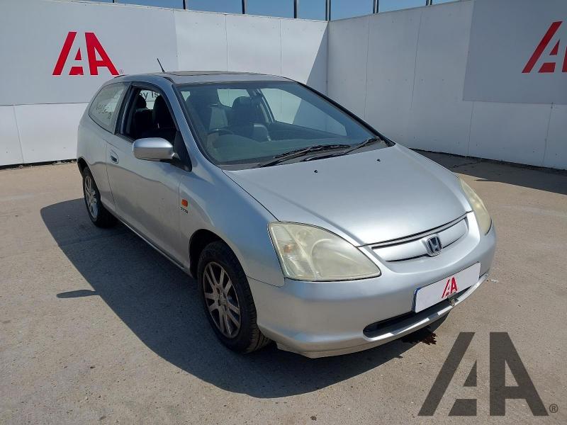 2002 HONDA CIVIC SPORT SE I-VTEC 1590cc PETROL AUTOMATIC 4 Speed 3 DOOR HATCHBACK