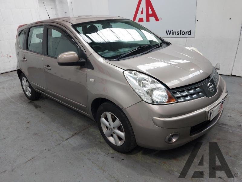 2008 NISSAN NOTE ACENTA 1386cc PETROL MANUAL 5 Speed 5 DOOR MPV