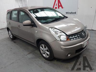 Image of 2008 NISSAN NOTE ACENTA 1386cc PETROL MANUAL 5 Speed 5 DOOR MPV