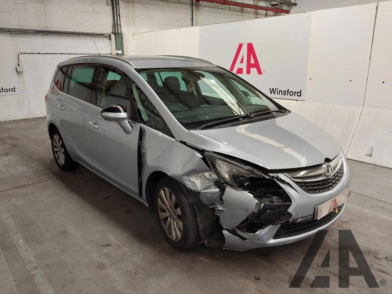 2015 VAUXHALL ZAFIRA TOURER SE 1364cc TURBO PETROL MANUAL 6 Speed 5 DOOR MPV
