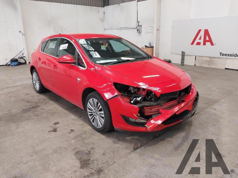 2014 VAUXHALL ASTRA EXCITE 1398cc PETROL MANUAL 5 Speed 5 DOOR HATCHBACK