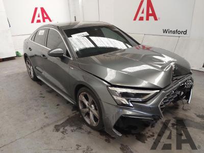 Image of 2022 AUDI A3 TFSI S LINE 30 999cc PETROL MANUAL 4 DOOR SALOON