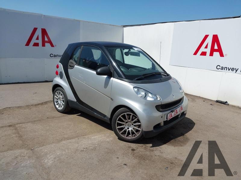 2008 SMART FORTWO COUPE PASSION 999cc PETROL AUTOMATIC 2 DOOR COUPE
