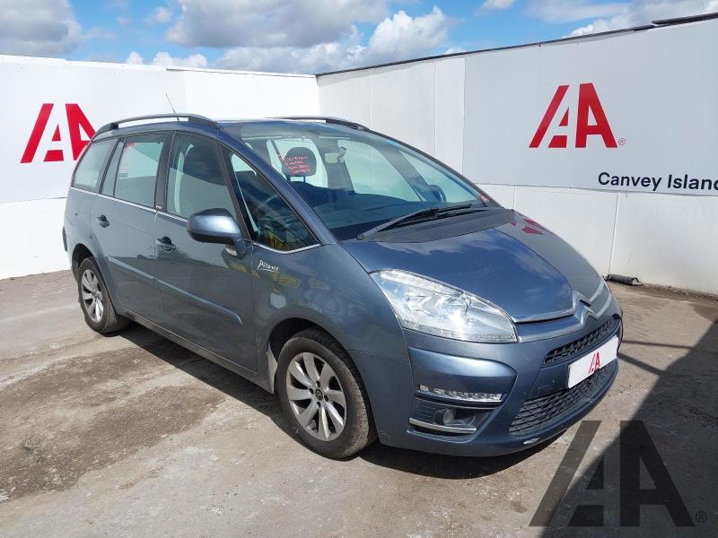 2011 CITROEN C4 PICASSO GRAND VTR PLUS HDI 1560cc TURBO DIESEL MANUAL 6 Speed 5 DOOR MPV