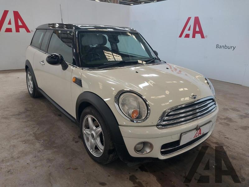 2008 MINI CLUBMAN COOPER D 1560cc TURBO DIESEL MANUAL 6 Speed 5 DOOR ESTATE