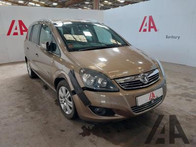 Image of 2012 VAUXHALL ZAFIRA DESIGN NAV 1796cc PETROL MANUAL 5 Speed 5 DOOR MPV