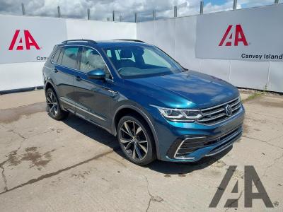 Image of 2021 VOLKSWAGEN TIGUAN R-LINE TDI DSG 1968cc TURBO DIESEL SEMI AUTO 7 Speed 5 DOOR ESTATE