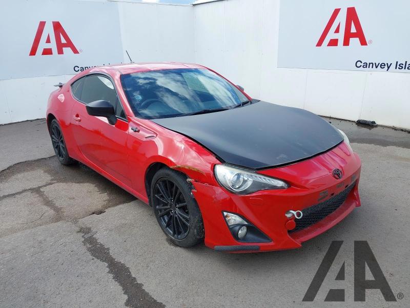 2013 TOYOTA GT86 D-4S 1998cc PETROL MANUAL 6 Speed 2 DOOR COUPE