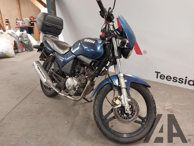 2006 YAMAHA YBR 124cc PETROL MANUAL MOTORCYCLE