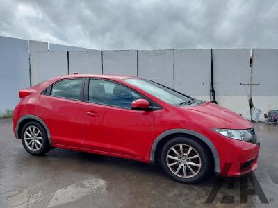 Image of 2012 HONDA CIVIC I-VTEC SE 1339cc PETROL MANUAL 6 Speed 5 DOOR HATCHBACK