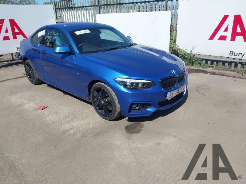 2018 BMW 2 SERIES 218D M SPORT 1995cc TURBO DIESEL AUTOMATIC 2 DOOR COUPE