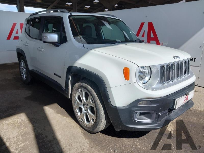 2016 JEEP RENEGADE M-JET LIMITED 1598cc TURBO DIESEL MANUAL 6 Speed 5 DOOR ESTATE