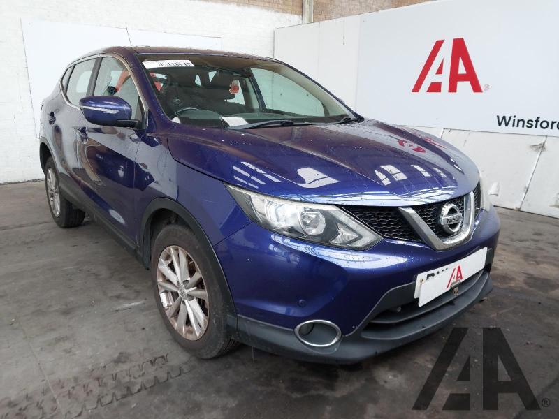 2014 NISSAN QASHQAI DCI ACENTA SMART VISION 1461cc TURBO DIESEL MANUAL 6 Speed 5 DOOR HATCHBACK