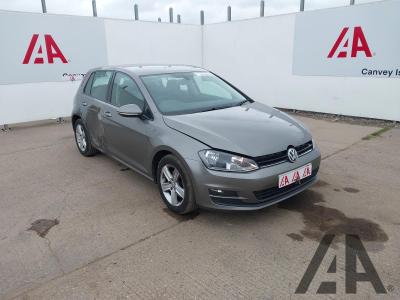 Image of 2015 VOLKSWAGEN GOLF MATCH TDI BLUEMOTION TECHNOLOG 1598cc TURBO DIESEL SEMI AUTO 7 Speed 5 DOOR HATCHBACK