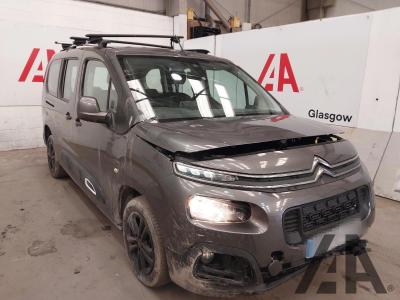 Image of 2020 CITROEN BERLINGO BLUEHDI FLAIR XL S/S 1499cc TURBO DIESEL MANUAL 3 DOOR MPV