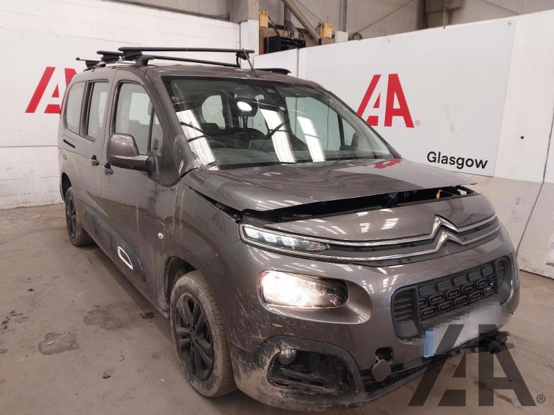 2020 CITROEN BERLINGO BLUEHDI FLAIR XL S/S 1499cc TURBO DIESEL MANUAL 3 DOOR MPV