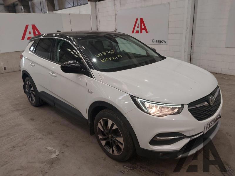 2018 VAUXHALL GRANDLAND X SPORT NAV S/S 1199cc TURBO PETROL MANUAL 6 Speed 5 DOOR HATCHBACK