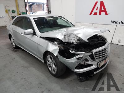 Image of 2012 MERCEDES E-CLASS E220 CDI BLUEEFFICIENCY EXECUT 2143cc TURBO DIESEL AUTOMATIC 4 DOOR SALOON