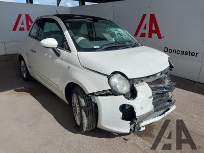 2009 FIAT 500 LOUNGE 1242cc PETROL MANUAL 3 DOOR HATCHBACK