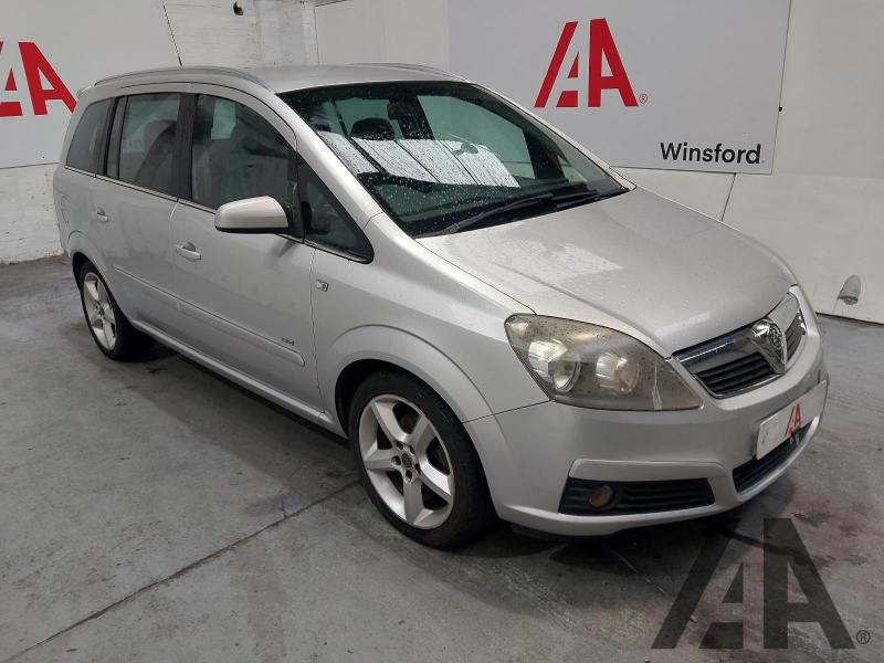 2007 VAUXHALL ZAFIRA SRI PLUS 16V 1796cc PETROL MANUAL 5 Speed 5 DOOR MPV