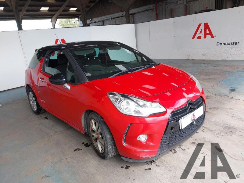 2011 CITROEN DS3 DSTYLE HDI 1560cc TURBO DIESEL MANUAL 5 Speed 3 DOOR HATCHBACK