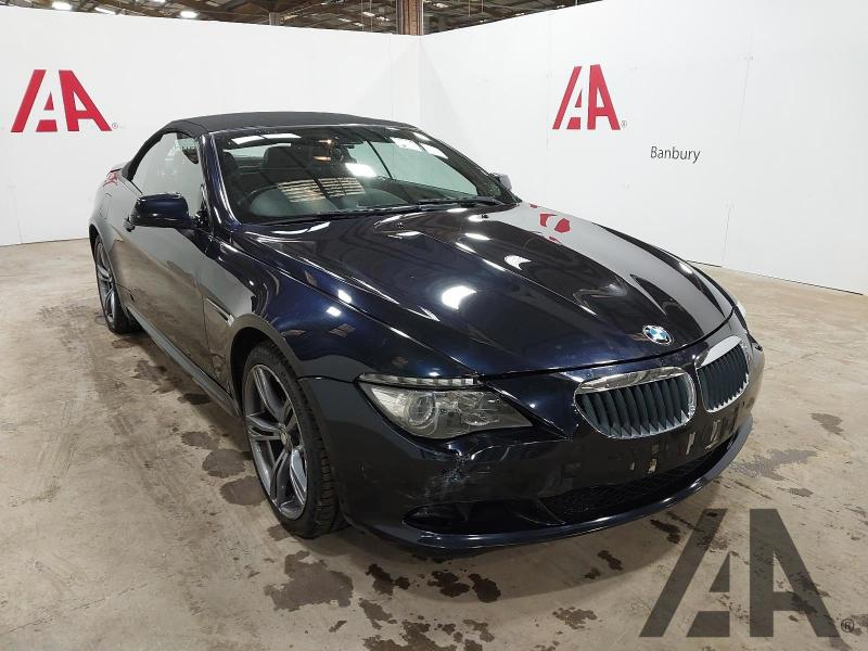 2010 BMW 6 SERIES 635D SPORT 2993cc TURBO DIESEL AUTOMATIC 2 DOOR CONVERTIBLE