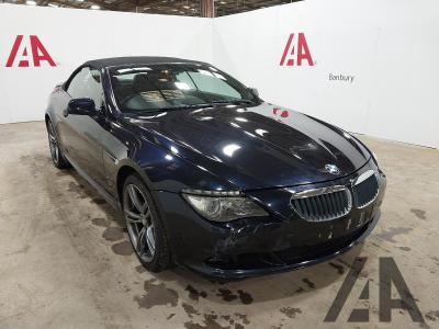 Image of 2010 BMW 6 SERIES 635D SPORT 2993cc TURBO DIESEL AUTOMATIC 2 DOOR CONVERTIBLE