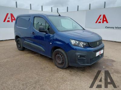 Image of 2019 PEUGEOT PARTNER BLUEHDI PROFESSIONAL L1 1499cc TURBO DIESEL MANUAL 2 DOOR PANEL VAN