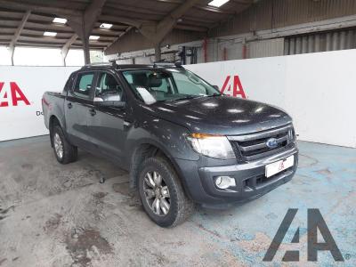 Image of 2015 FORD RANGER WILDTRAK 4X4 DCB TDCI 3196cc TURBO DIESEL AUTOMATIC 6 Speed PICK UP