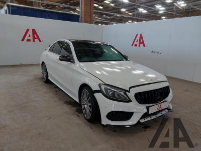 Image of 2017 MERCEDES C-CLASS C 220 D AMG LINE PREMIUM PLUS 2143cc TURBO DIESEL AUTOMATIC 4 DOOR SALOON