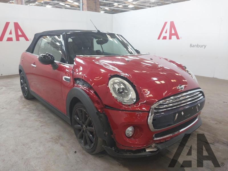 2017 MINI CONVERTIBLE COOPER D 1496cc TURBO DIESEL AUTOMATIC 6 Speed 2 DOOR CONVERTIBLE
