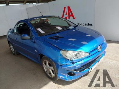 Image of 2004 PEUGEOT 206 COUPE CABRIOLET S 1587cc PETROL MANUAL 5 Speed 2 DOOR CONVERTIBLE