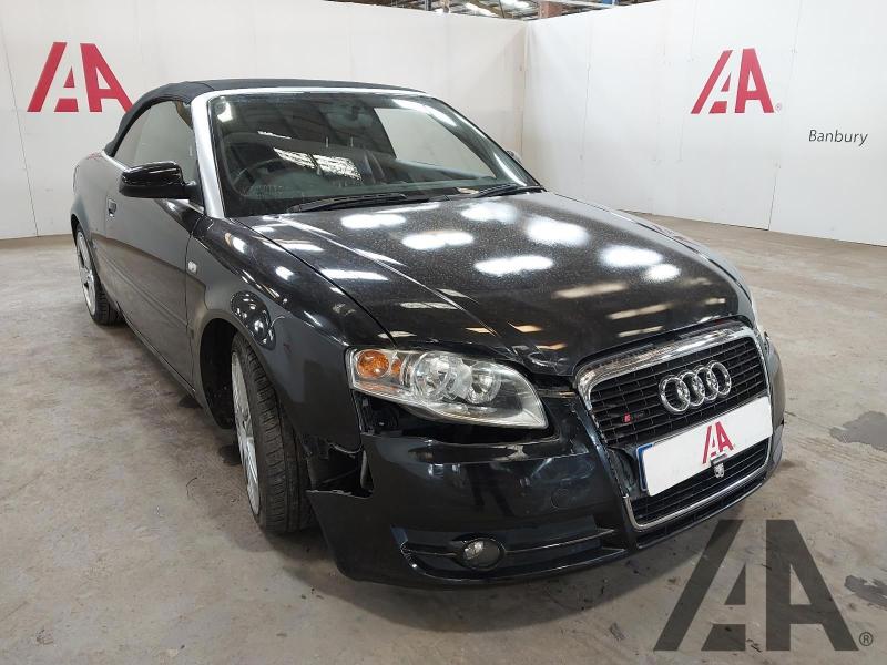 2006 AUDI A4 T S LINE 1781cc TURBO PETROL MANUAL 5 Speed 2 DOOR CONVERTIBLE