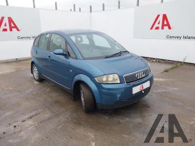 Image of 2002 AUDI A2 14 1390cc PETROL MANUAL 5 Speed 5 DOOR HATCHBACK